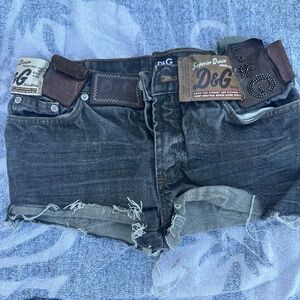 Size 26 dolce & gabbana jean shorts